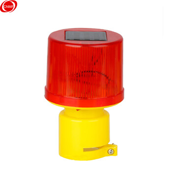 谋福 523太阳能警示灯爆闪灯夜间警示闪光灯信号灯施工障碍灯船用闪烁灯【太阳能02（固定套式） 】 100006515847