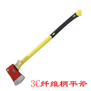 谋福 消防斧 破拆工具平斧 救援消防长斧（纤维柄） 3C认证 100048170900