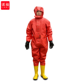 谋福 消防防化服耐酸防护服 化工厂防护服简易防化服 简易二级防化服RFH-1(消防防化服)696 100006698743