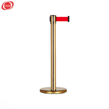 谋福 82503 隔离带安全线 3米伸缩带 钛金色 （1）件 100046961032