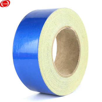 谋福 反光胶带 反光标识警戒线墙贴地板贴标志 反光膜警示胶带 长45.7米（10cm宽 蓝色 ）L8415 100002254442