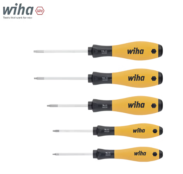 WIHA/威汉 Softfinish防静电螺丝刀5件套 27253