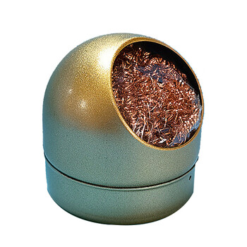 谋福 洁嘴器 烙铁清洁器 烙铁头洁嘴器 吸锡钢丝球 （金色） 100057252512