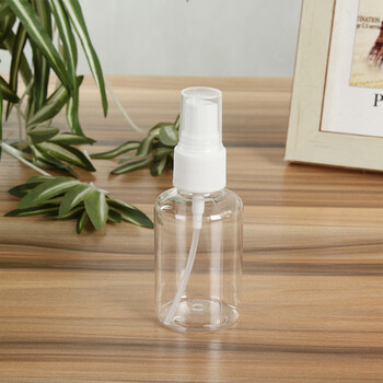 谋福 58 便携式50ml喷雾瓶 透明塑料化妆品分装瓶手压式超细喷雾（ 50ml喷雾瓶） 100013658009