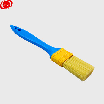 谋福 45 油漆刷 植毛刷 塑料油漆刷 烧烤刷 酱料刷 漆刷【1.5寸机植油漆刷（4只装）】定制 100009561940