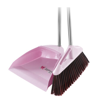 谋福 03 扫把簸箕组合套装 卧室扫帚簸箕两件套（紫色套装） 100008838262