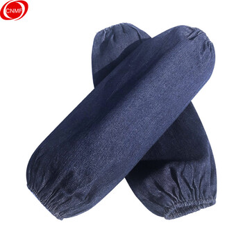 谋福 牛仔帆布电焊套袖(牛仔袖套套袖双松紧款 5付装)1001 100005709501