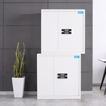 谋福 加厚指纹保密柜 档案柜资料储物柜【分体双节保密柜(国保密码锁)加厚款】 100058177515