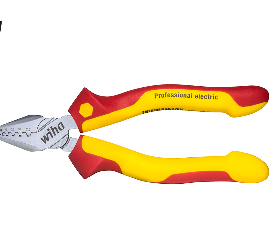 WIHA/威汉 专业型电工绝缘压线钳 35862
