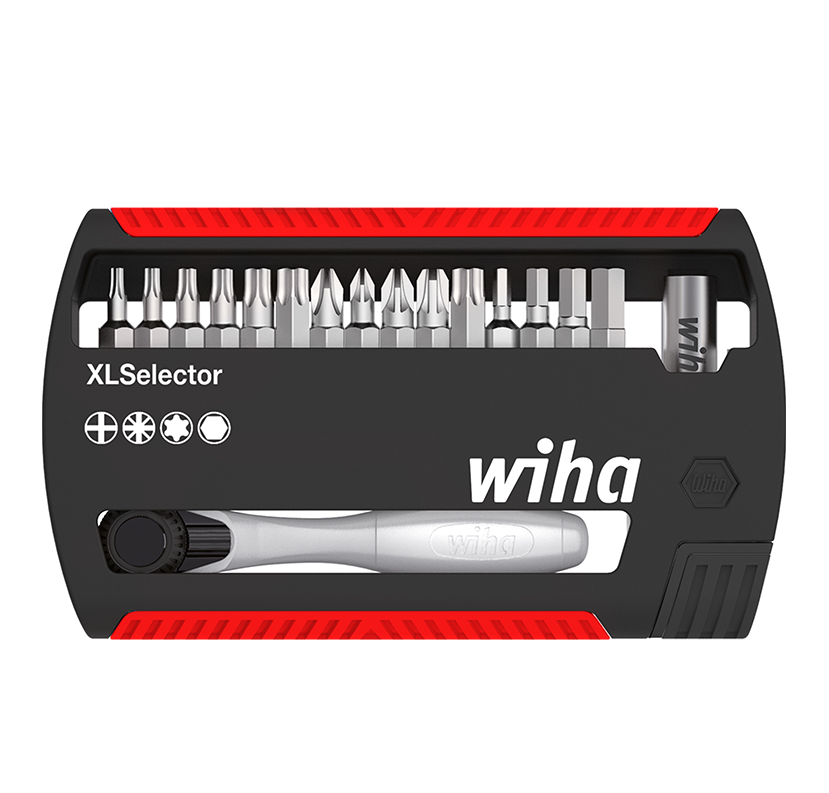 WIHA/威汉 XLSelector标准批头匣17件套  C6.3X25mm 36951