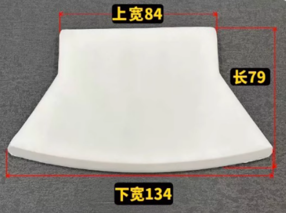 GC 炒菜机刮板 上宽84，下宽134，长79mm