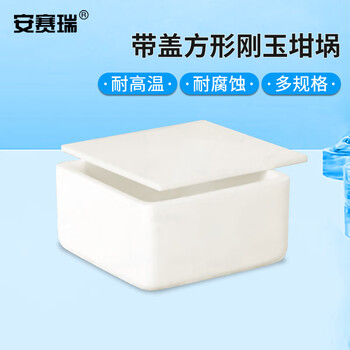 安赛瑞 方形刚玉坩埚 90x90x45mm（个） 6A01197