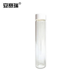 安赛瑞 土壤采样瓶 吹扫瓶VOC有机检测捕集瓶实验室样品瓶 透明60ml 100个（包） 6A00180