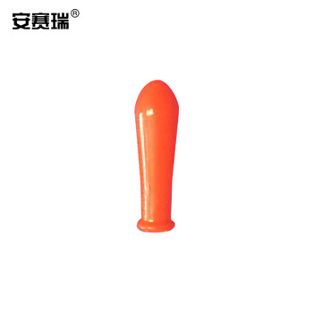 安赛瑞 玻璃滴管皮头（5个装）硅胶吸管头乳胶头玻璃滴管用吸头吸帽胶帽 红色2ml（包） 600385