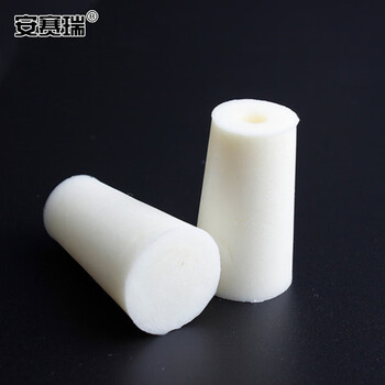 安赛瑞 试管硅胶塞（10个装）发泡硅胶海绵塞硅胶试管塞 适用φ25mm 24-30带砂芯（包） 600371