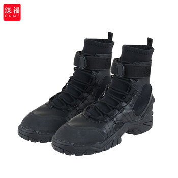 谋福 883 水域救援靴 舒适耐磨水陆两用靴 潜水靴 漂流鞋 激流洪水救援 黑色 中码 100016983465