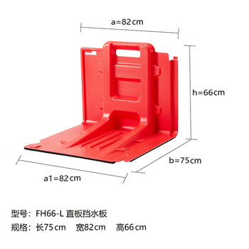 谋福 地铁口应急防洪挡板 防汛装配式子堤有效挡水(FH66挡水板) 100036421433