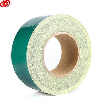 谋福 L84066 反光胶带 反光标识警戒线墙贴地板贴标志 反光膜警示胶带 长45.7米（5cm宽 绿色） 100123752020