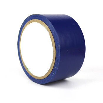 谋福 84832 警示胶带 地板胶带斑马线胶带 地面标识警戒线 加宽10cm款长18m（蓝色款） 100123443410