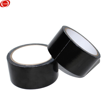 谋福 8597 布基胶带 地毯胶带   管道捆扎胶布 彩色布胶带 （布基胶带 黑色款） 7675242