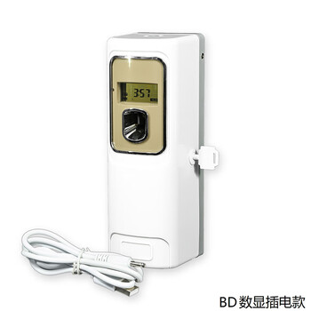 谋福 自动喷香 机酒店卧室厕所除臭空气清新剂 无火精油香薰(6387BD数显插电) 100043119641