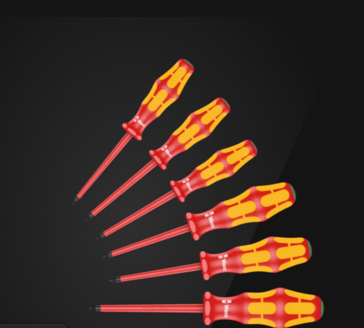 WERA/维拉 167 i/6  绝缘螺丝刀组套167 i TORX VDE 05133356001