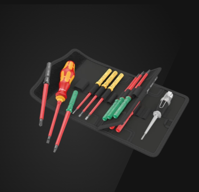 WERA/维拉 KK VDE 16 组合绝缘螺丝刀组套 05006607001