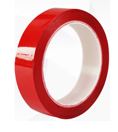 海斯迪克 HK-64 5S桌面定位胶带 标识划线定位贴 无痕白板警示线（红）25mm*66m