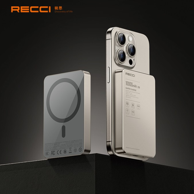 锐思/RECCI 磁吸快充移动电源RPB-W36