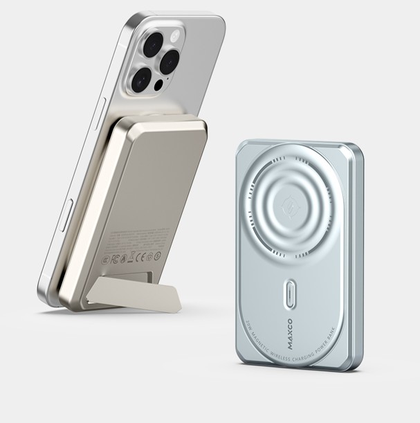 锐思/RECCI 磁吸快充移动电源MP31摩卡金