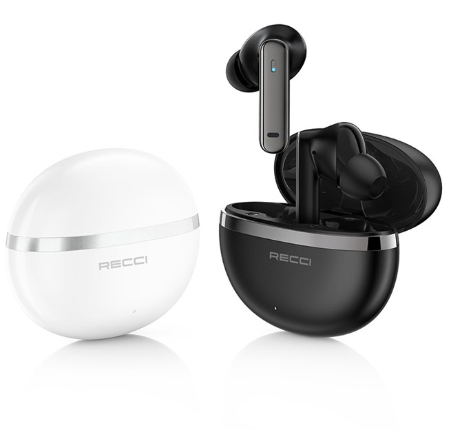 锐思/RECCI TWS-ANC降噪无线耳机REP-W88珠光白