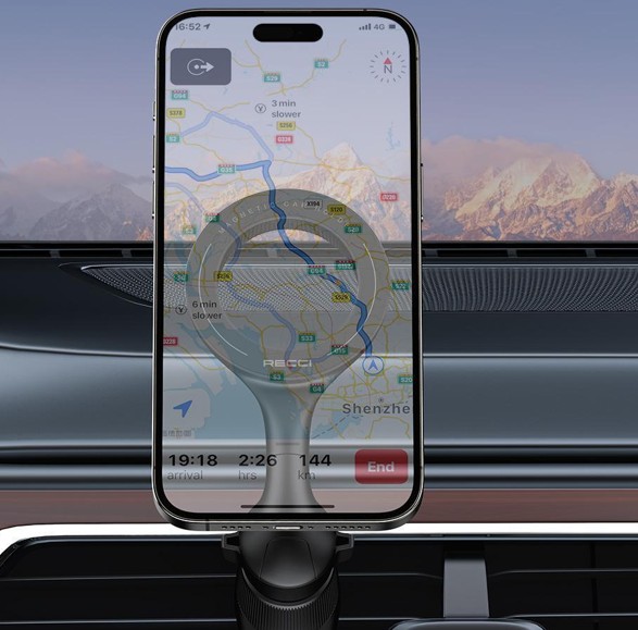 锐思/RECCI 磁吸旋转车载支架RHO-C42