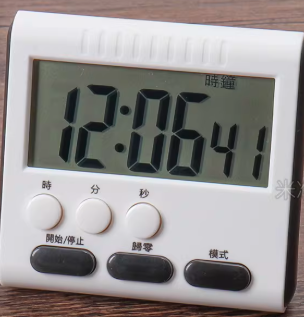 GC 循环计时器 XWH-JSQ-001中文版黑色